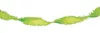 Maigrüne Fransengirlande aus Krepp, 24m lang, 9cm breit, Produktbild-Vorschau 2