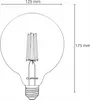LUMILED G125 E27 LED Vintage Lampe 7W (Entspricht 60W), 806 Produktbild-Vorschau 10
