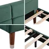 okwish Polsterbett, Doppelbett mit Lattenrost, 140x200cm Produktbild-Vorschau 4