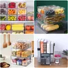 Korbeinsatz Kühlschrank Organizer Schublade 10 Set Fridge Produktbild-Vorschau 8