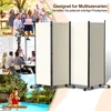 Yakimz Paravent mit Rollen Faltbarer Raumteiler Outdoor Produktbild-Vorschau 6
