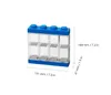 LEGO Minifiguren-Schaukasten DISPLAY CASE 8 blau Produktbild-Vorschau 6