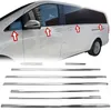 Nerezové okenní lišty vhodné pro MB V-Class Vito dlouhá Náhled obrázku produktu 1