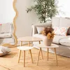 Set di 3 tavoli contenitori MILEO, beige Anteprima dell’immagine prodotto 12