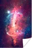 MuchoWow® Poster Weltraum - Sterne - Rot 120x180 cm - Produktbild-Vorschau 1