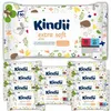 A product shot of multiple packs of Kindii Extra Soft Aloe wet wipes, arranged in a grid. Podgląd zdjęcia produktu