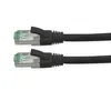 ROLINE RM Patchkabel Cat.6A S/FTP (PiMF), schwarz, 1 m Produktbild-Vorschau 5
