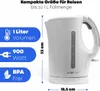 Clatronic Wasserkocher, Kettle, Wasserkocher 1 Liter, Produktbild-Vorschau 13