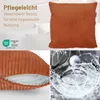 Herlag Dekokissen ELLA 50x50cm, Cord, flauschig,mit Produktbild-Vorschau 3
