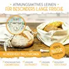 KRUSTENZAUBER Brotbeutel Leinen 2er Set - 2x Leinenbeutel Produktbild-Vorschau 5