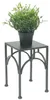 DanDiBo Tabouret pour fleurs Métal Noir Angulaire 28 cm Voir les images du produit 9