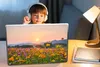 MuchoWow® Laptop Aufkleber Sticker Cover Blumen - Produktbild-Vorschau 3