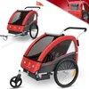 KESSER® Kinderanhänger Fahrradanhänger Sport-RX 2 in 1 Produktbild-Vorschau 1