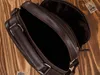 Borsa da uomo in pelle a tracolla marrone Borsa a tracolla Anteprima dell’immagine prodotto 6