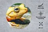 MuchoWow® Mauspad Mousepad Gelber Frosch auf dem Boden Produktbild-Vorschau 2