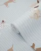 ESTAhome Tapeta psy niebieskimIbrązowym 50 x 900 cm Podgląd zdjęcia produktu 5