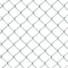 A close-up, repeating pattern of a green chain-link fence. Produktbild-Vorschau