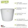 Kunststoff Blumenampel Florenz weiß Ø 14.3 cm Höhe 12.0 cm Produktbild-Vorschau 2