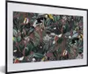 MuchoWow® MuchoWow® Gerahmtes Poster Blumen - Vögel - Produktbild-Vorschau 1