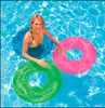 Intex transparant gekleurde zwemband-roze Produktbild-Vorschau 1