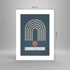 Poster - Poster ohne Rahmen - Abstraktion Stadion Modern - Produktbild-Vorschau 4
