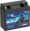 NRG PREMIUM AGM Motorradbatterie 12V 22Ah 51913 – Produktbild-Vorschau 2