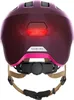 Abus Smiley 3.0 ACE LED Helma kráľovská fialová 50-55 cm Náhľad obrázku produktu 4