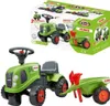 Trattore verde Falk Baby Claas con rimorchio + accessori – Anteprima dell’immagine prodotto 2