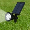 Wasserdichter Solar-Außenstrahler mit 4 weißen LEDs – 200 Produktbild-Vorschau 5