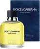 A bottle of Dolce & Gabbana Pour Homme Eau de Toilette and its packaging are displayed against a white background. Voir les images du produit