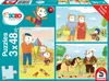 Auf ins Abenteuer, 3x48 Teile Produktbild-Vorschau 1