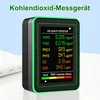 Raumluft Analysegerät 6 in 1 CO2 Messgerät mit Temperatur Produktbild-Vorschau 2