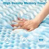 WENTA Topper 5-Zonen Gel-Memory-Foam Matratzentopper Produktbild-Vorschau 2