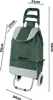 Verk 01745 Torba na zakupy na kółkach 30L zielona Podgląd zdjęcia produktu 5