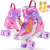 Hozzen Rollschuhe Mädchen Kinder S (Größe 38-41) Produktbild-Vorschau 8