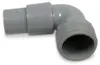 90° Winkeldruckschlauchtülle grau AG 11/2 Zoll x 38/32 mm Produktbild-Vorschau 2
