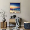 Gerahmtes Poster - Rahmen in heller Eiche - Meer Strand Produktbild-Vorschau 7