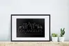 MuchoWow® MuchoWow® Gerahmtes Poster Skyline "Los Angeles" Produktbild-Vorschau 4