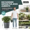 Kreher® XXL Pflanzkübel „Millennium“ Ø59xH49 cm - 80L - Produktbild-Vorschau 5