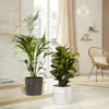 Scheurich Übertopf Groove Bianco, Weiß, Kunststoff, 1 Produktbild-Vorschau 2