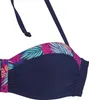 LASCANA Bügel-Bandeau-Bikini-Top Exotic navy-pink bedruckt Produktbild-Vorschau 7