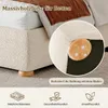 Letto matrimoniale idraulico Flieks, 140x200 cm, con spazio Anteprima dell’immagine prodotto 7
