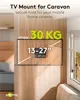 Goobay 74414 Supporto a parete per TV di base Caravan FIXED Anteprima dell’immagine prodotto 3