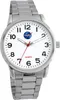 NASA Herrenarmbanduhr mit Edelstahlarmband Astronaut Produktbild-Vorschau 1