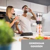 GLASWERK Glaskaraffe mit Deckel aus Edelstahl (1 Liter) - Produktbild-Vorschau 6
