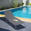 Outsunny Sonnenliege klappbar Gartenliege, Liegestuhl mit Produktbild-Vorschau 2