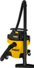 A yellow and black Dewalt wet/dry vacuum cleaner is shown against a white background. Produktbild-Vorschau