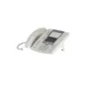 A white office telephone with a handset resting on its base, displayed on a white background. Produktbild-Vorschau