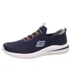 Skechers Delson 3.0 Herren Sneaker in Blau, Größe 46 Produktbild-Vorschau 1
