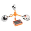 A solar-powered bird repeller with reflective elements and a solar panel. Podgląd zdjęcia produktu